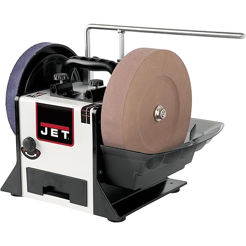 JET 10-Inch Variable-Speed Wet Sharpener, 150 RPM, 120V 1Ph (Model JWS-10)