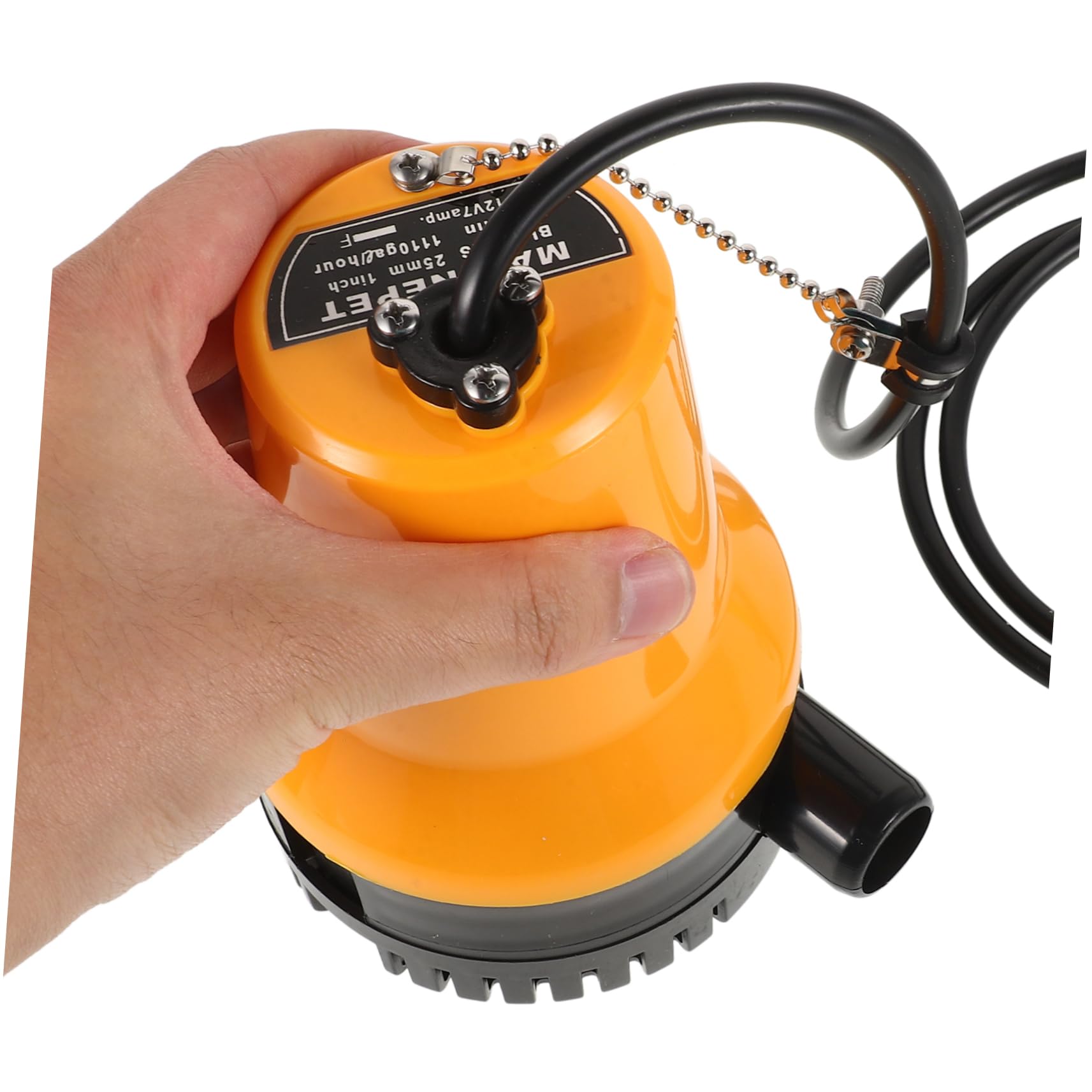 NULYLU Automatic Bilge Pump for Boats Submersible Dc Water Pump (1100 Gph) Float Switch Rule 1100