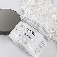 Vista 2 de Pomadas de cera de color blanco para el cabello, 7.06 onzas, material de cera natural para colorear el cabello, desechable, arcillas cenizas