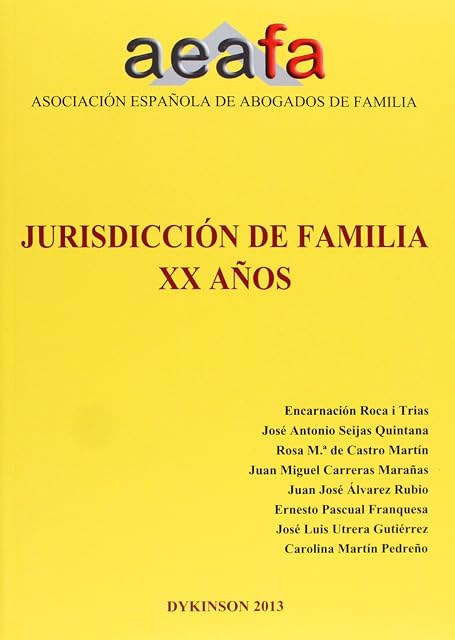 Portada de Jurisdicción de familia XX años