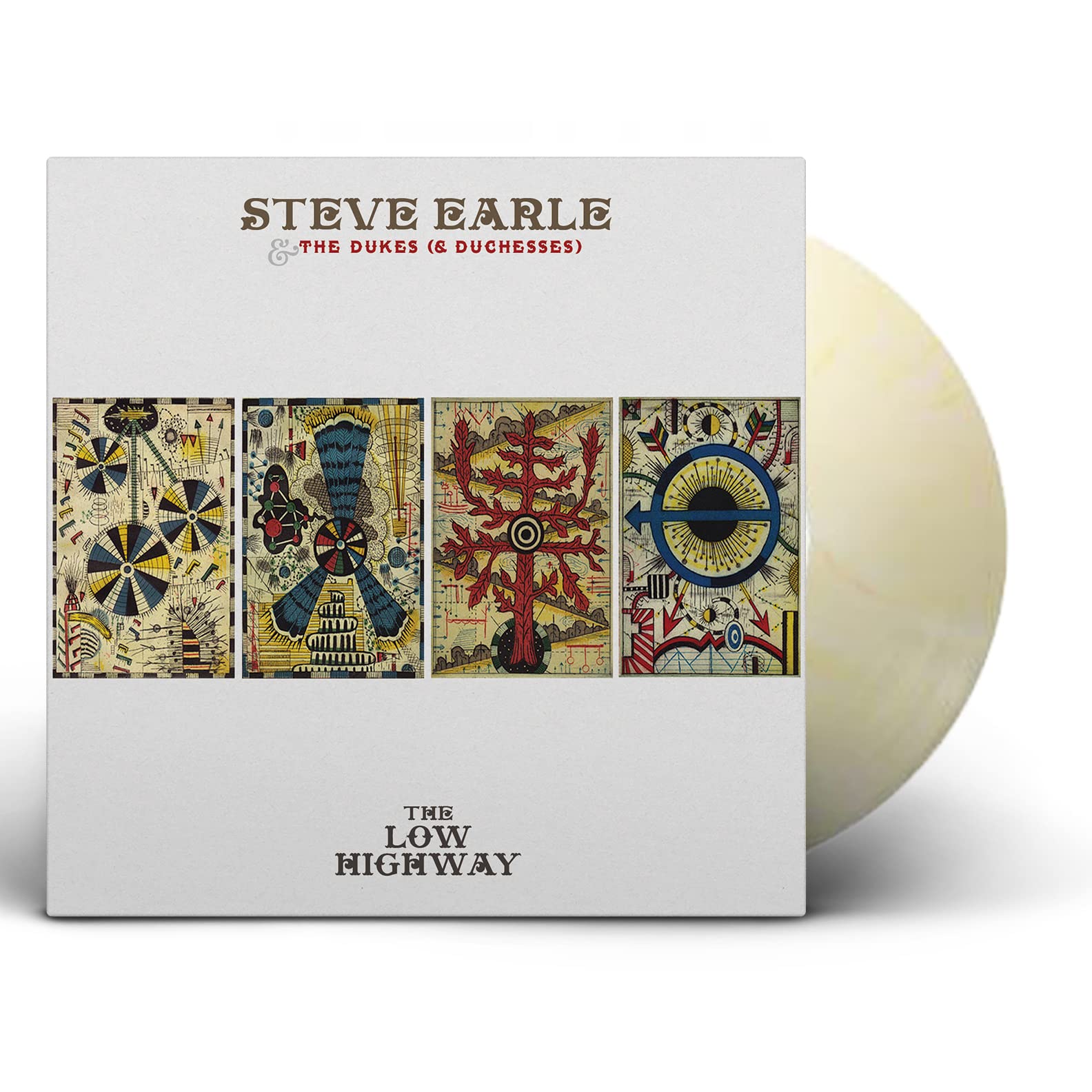 Steve Earle & The Dukes & Duchesses The Low Highway (butter Cream Colour Vinyl)