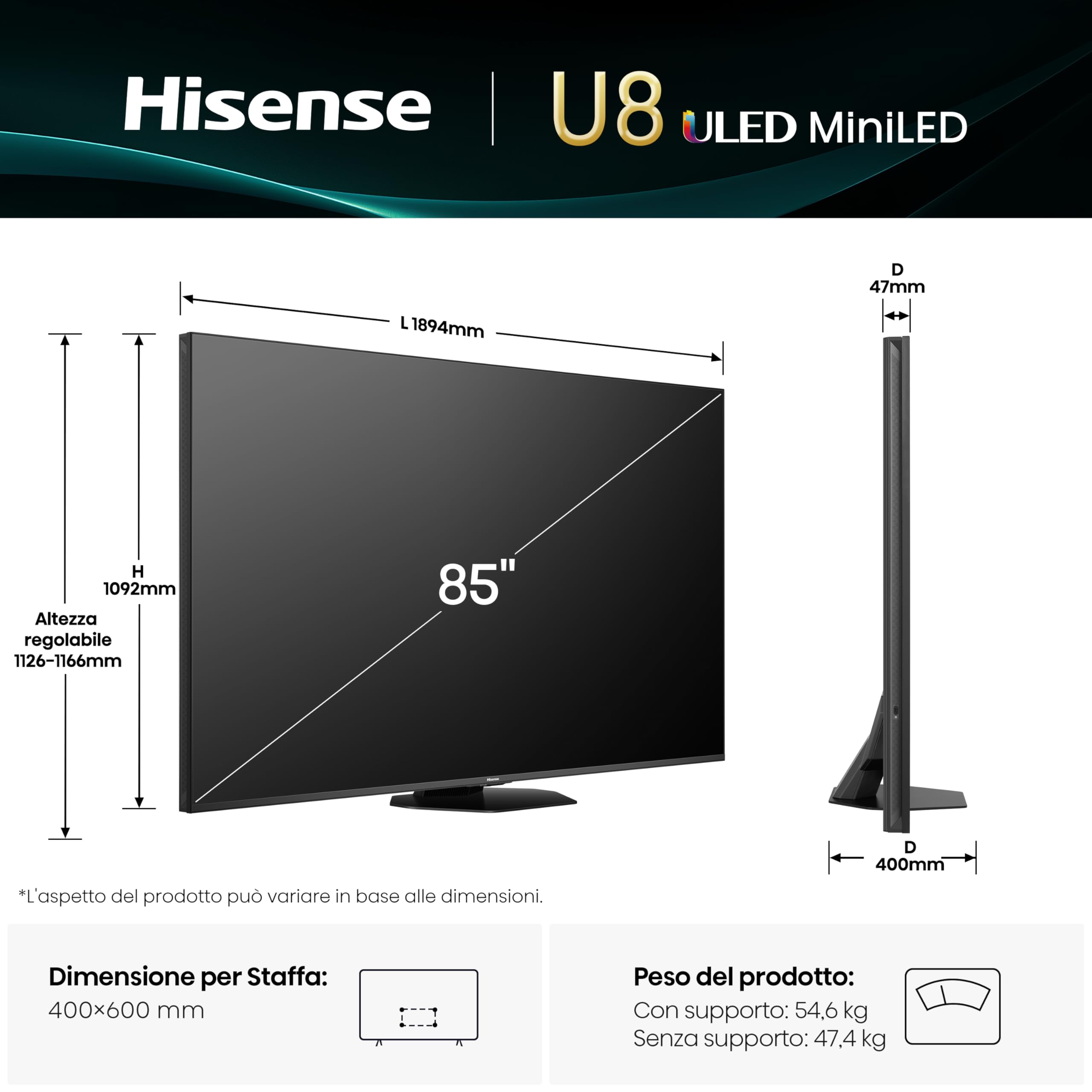 Hisense 85