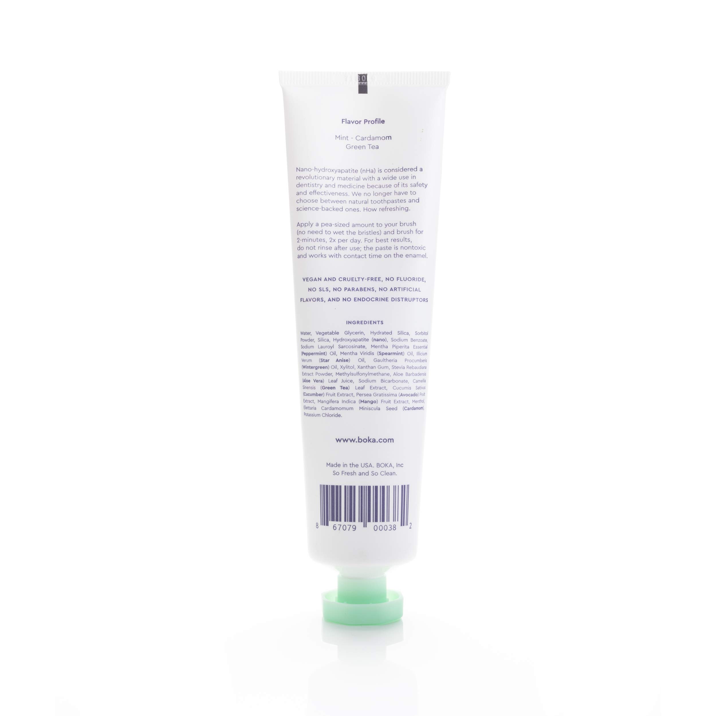 Boka Ela Mint Natural Toothpaste NanoHydroxyapatite for