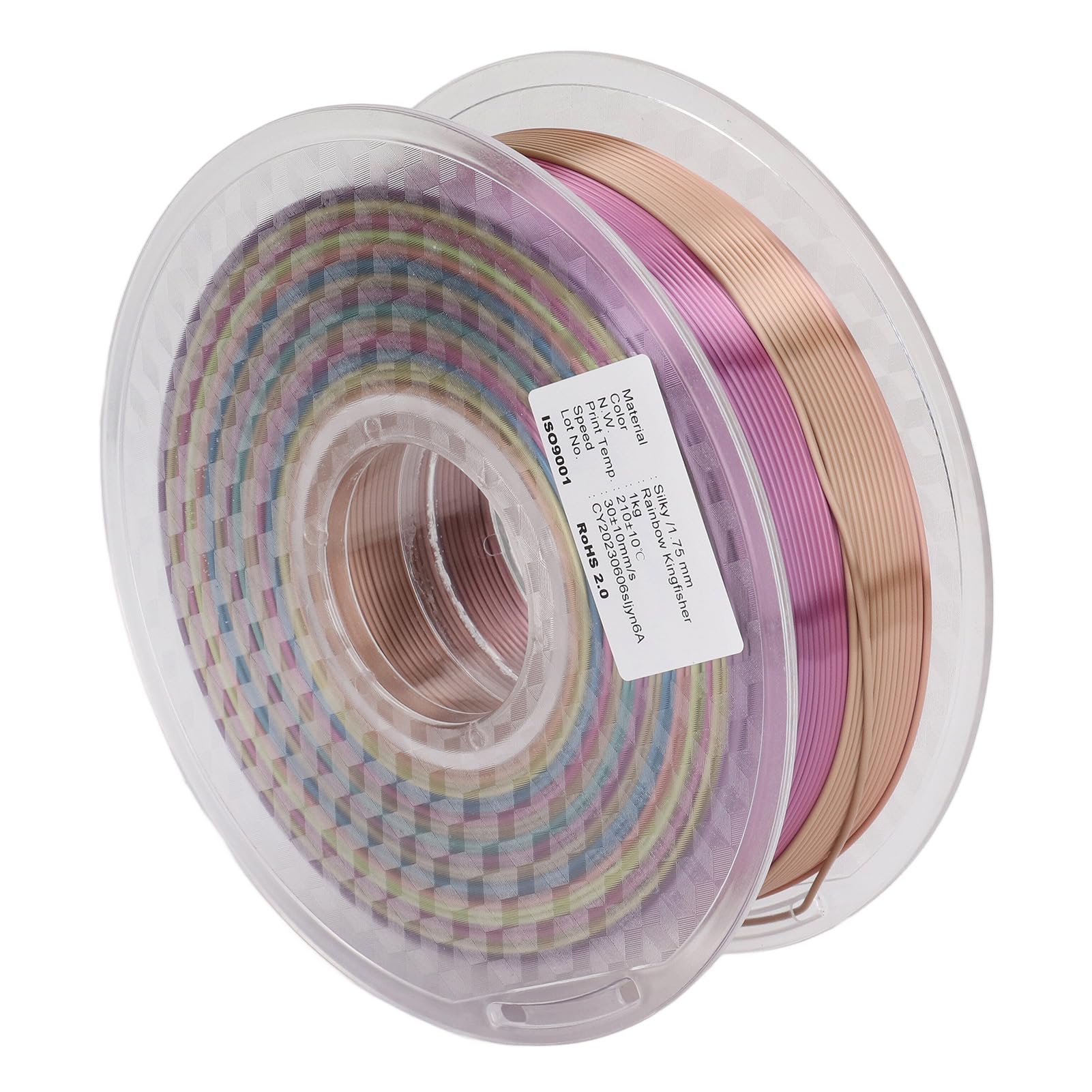 Filament do drukarki 3D PLA Druk jedwabiu Błyszczące materiały eksploatacyjne do projektów drukowania 3D Szpula 1,75 mm 1 kg