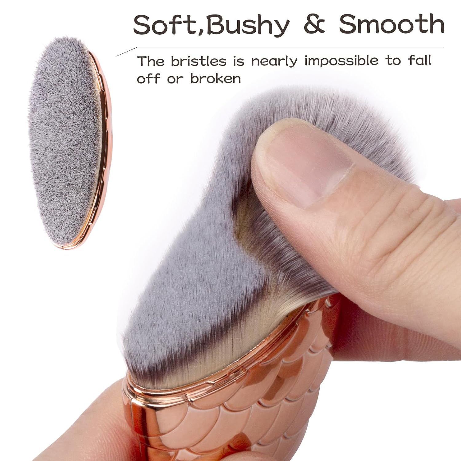 YOSENG Sunscreen Brush for Face,Kabuki Self Tanning Brush,Sunscreen Applicator for Kids Foundation Makeup Brushes for Liquid Foundation Powder Cream Contour Buffing Stippling Blending