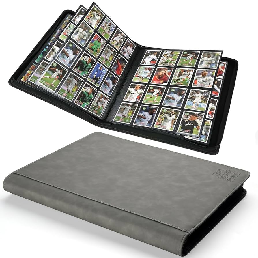 Amazon.com: Arkeiliy Premium Ringless Trading Card Binder