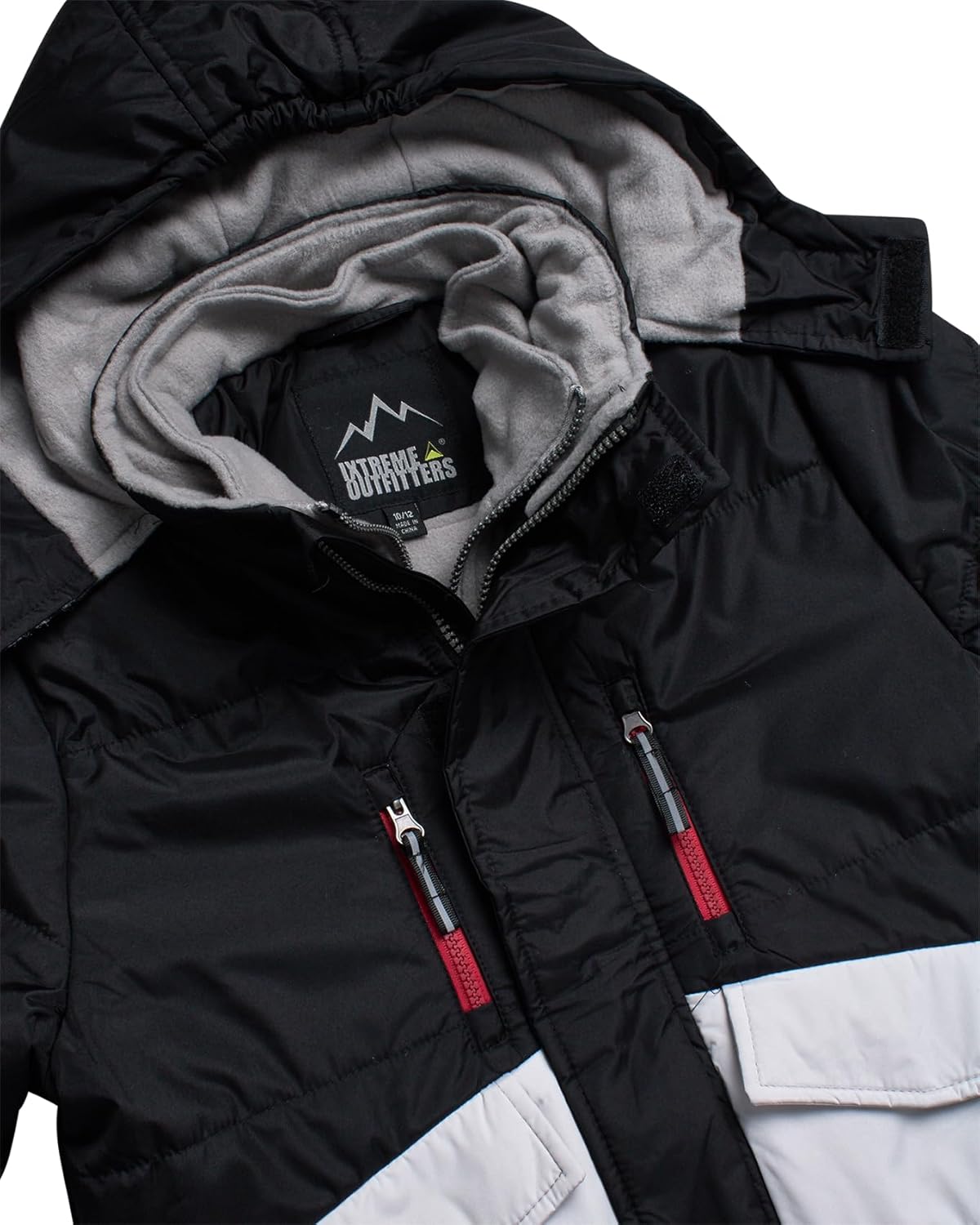 iXtreme Boys Snowsuit Set - 2 Piece Heavyweight Insulated Ski Jacket and Snow Pants Overall Bibs for Boys with Winter Hat - Image 5