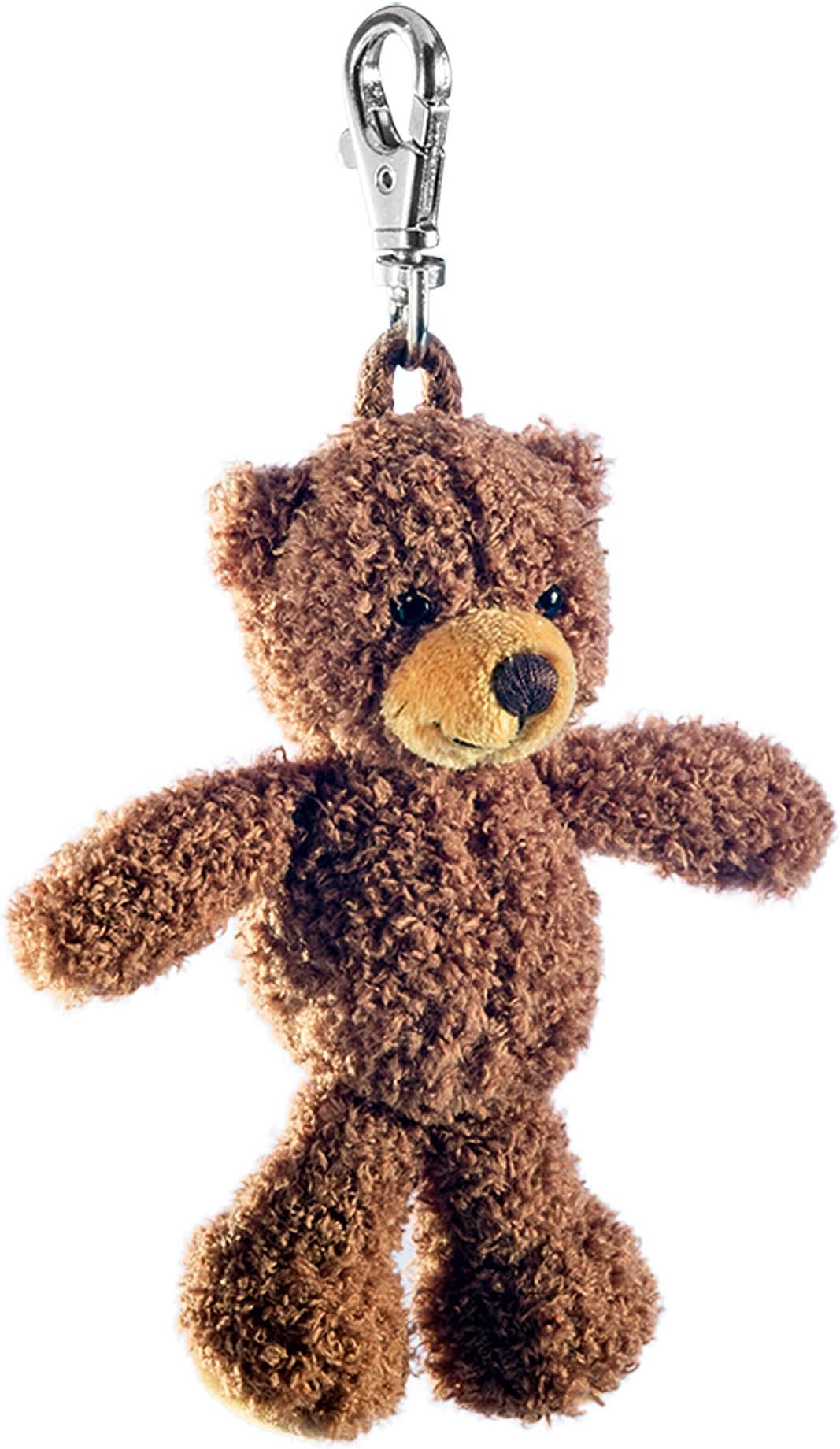 Schaffer Knuddel mich! 209 Tom Teddy Key Chain, 12 cm, Brown, Multicoloured
