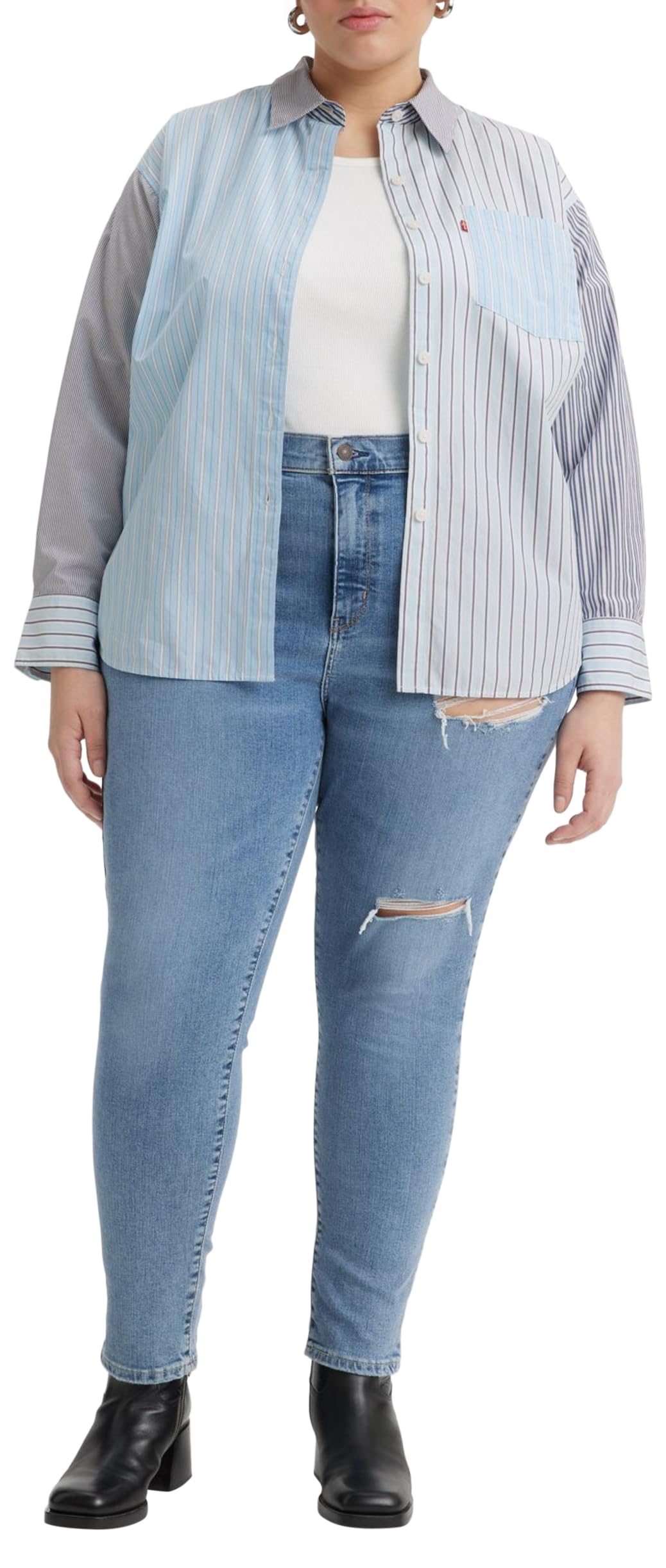 Levi'S Plus Size 721 High Rise Skinny Vaqueros Mujer — view 30