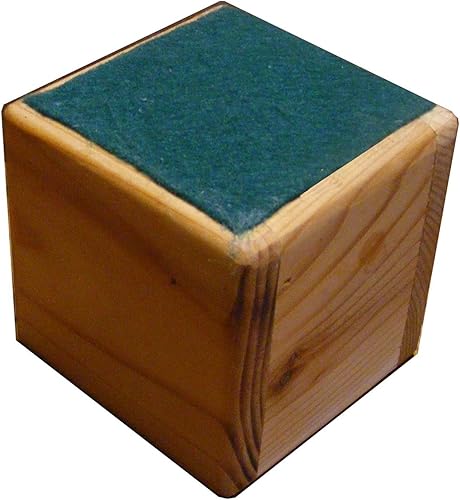 Miniatura 2 de Cama Lifter cama Riser 3inch Altura de elevación de cedro exterior Douglas Fir núcleo sólidomuy fuerte (encaja hasta 212de ancho) con forro de