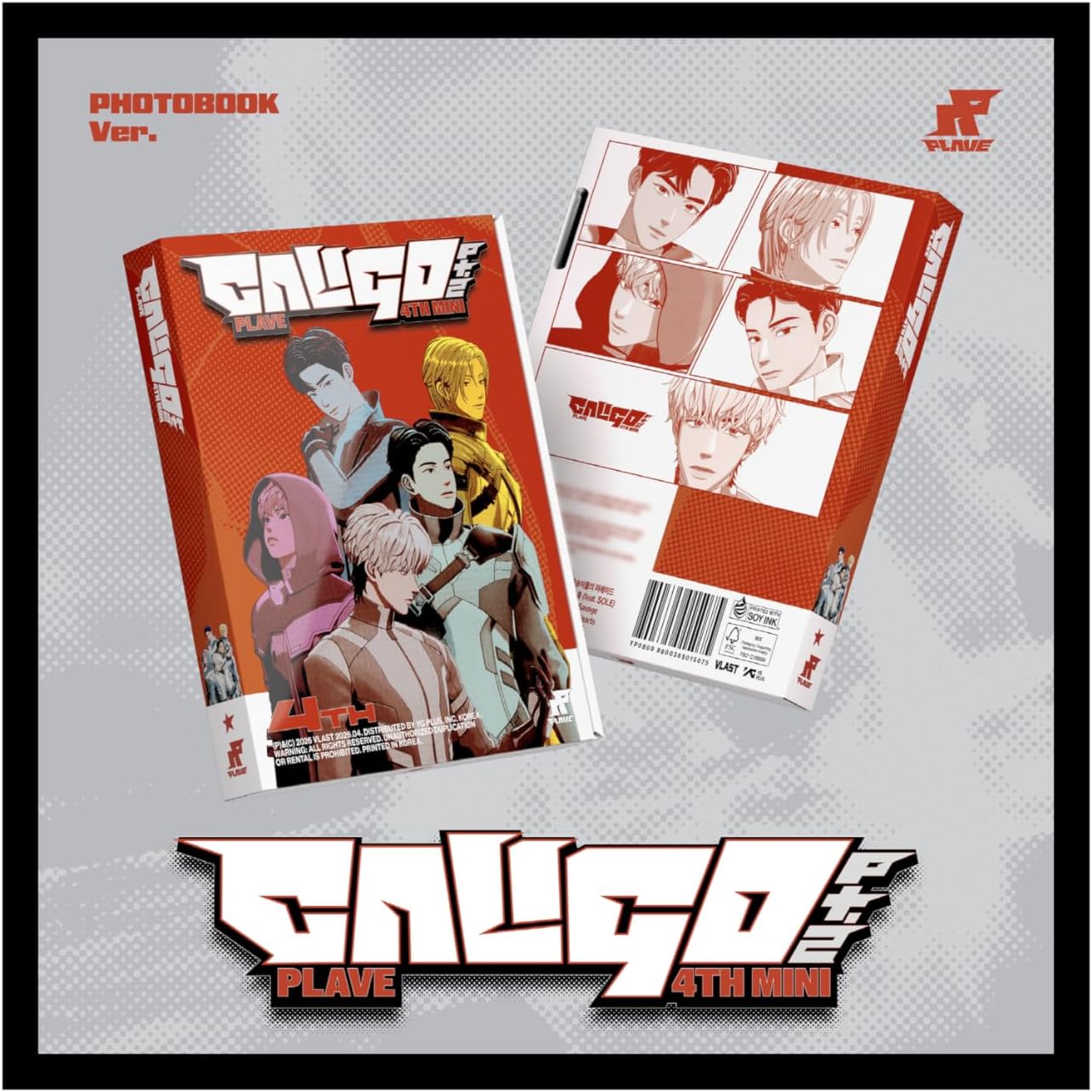 (Photobook Version) PLAVE Caligo Pt.2 4th Mini Album with Tracking