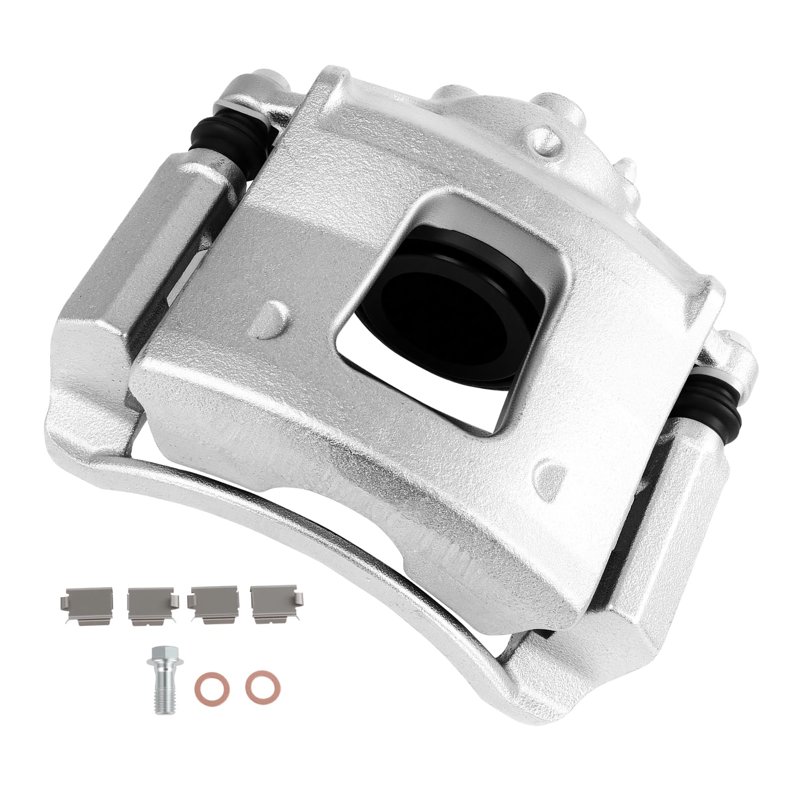 cciyu Front Left Disc Brake Caliper Assembly w/Bracket 18B4772