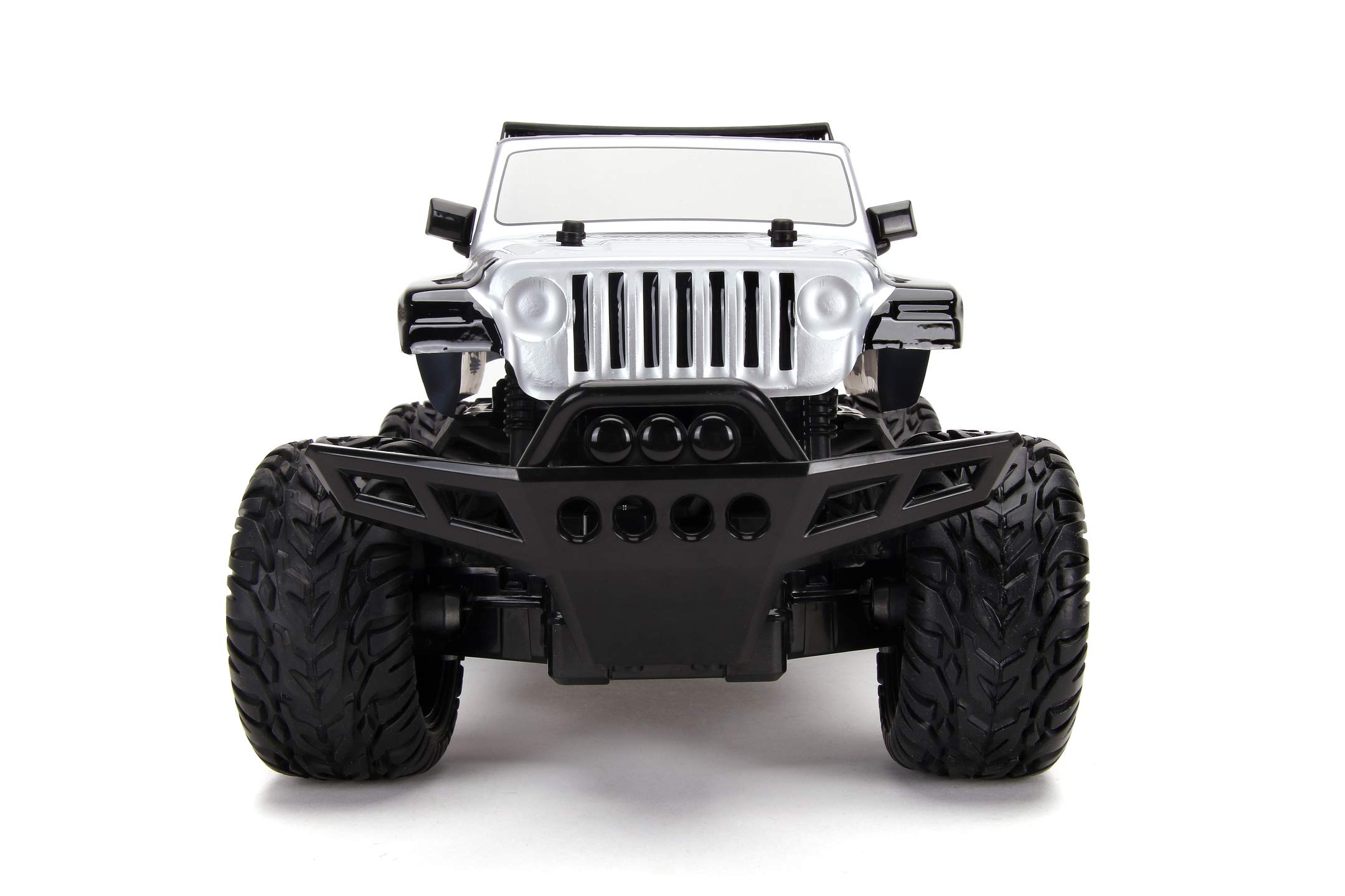 Jada Toys Fast and Furious Jeep Gladiator RC Car, Silver Buy Online in