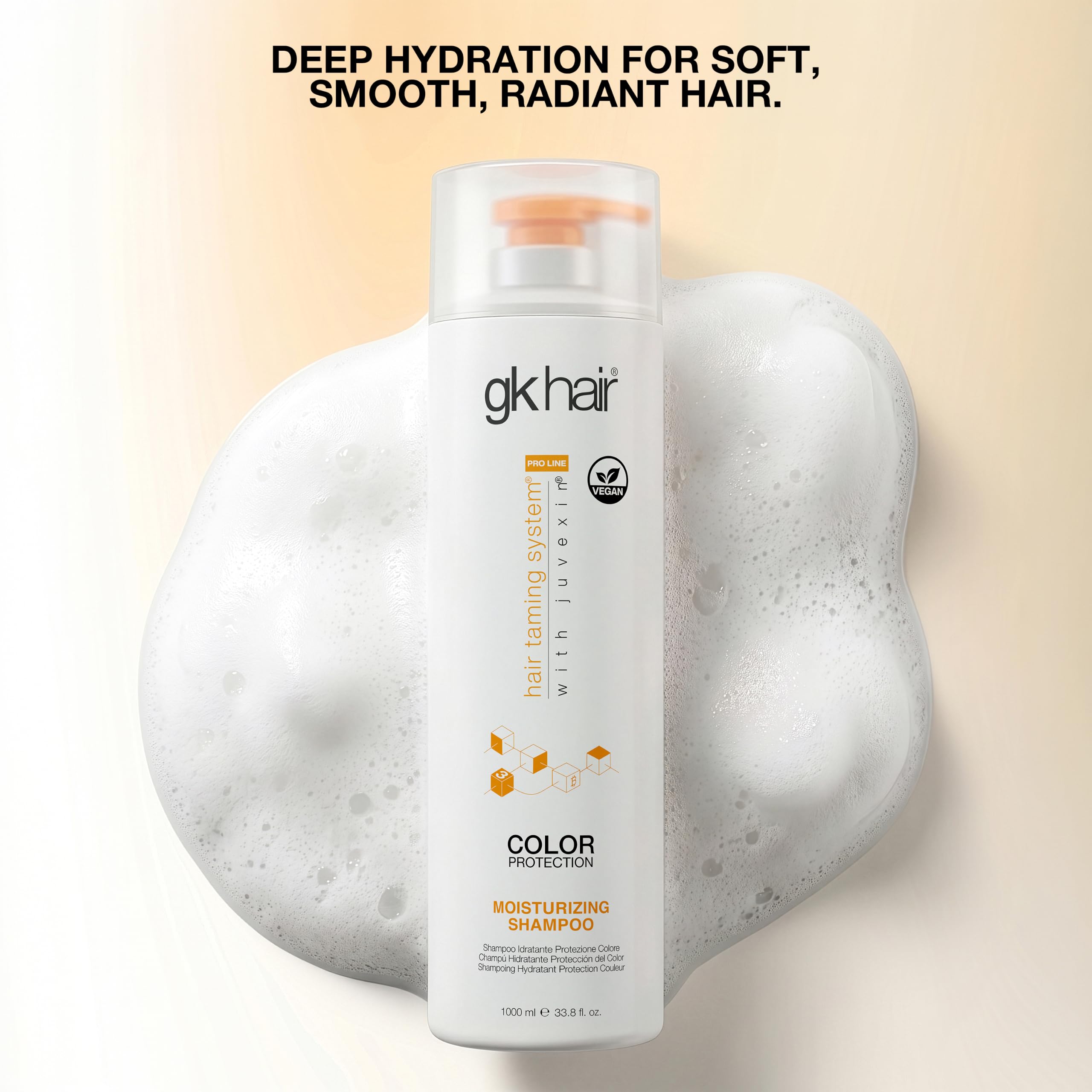 GK HAIR Suchy szampon do włosów zniszczonych farbą Kręcone, kędzierzawe i przerzedzone włosy | Rodzaje organicznych parabenów Bez siarczanów glutenu Wszystko do włosów dla mężczyzn i kobiet 33.8fl.oz