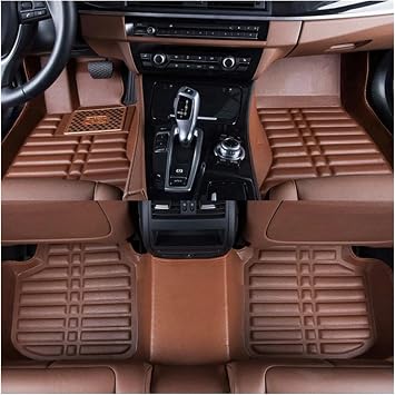 LHD Car Floor Mats Compatible with MG HS MGHS 20192024 AS23 EHS PHEV Hybrid Leather Foot Inner Liner Carpet Pads Custom Rug Car AccessoriesBlack