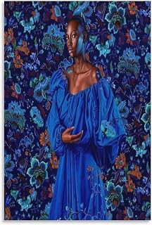 Kehinde Wiley Famous American Portrait Artist Poster Room Aesthetics19 Poster Decorative Painting Canvas Wall Art Living Room Posters Bedroom Painting (12x18inch(30x45cm), Unframe-style)