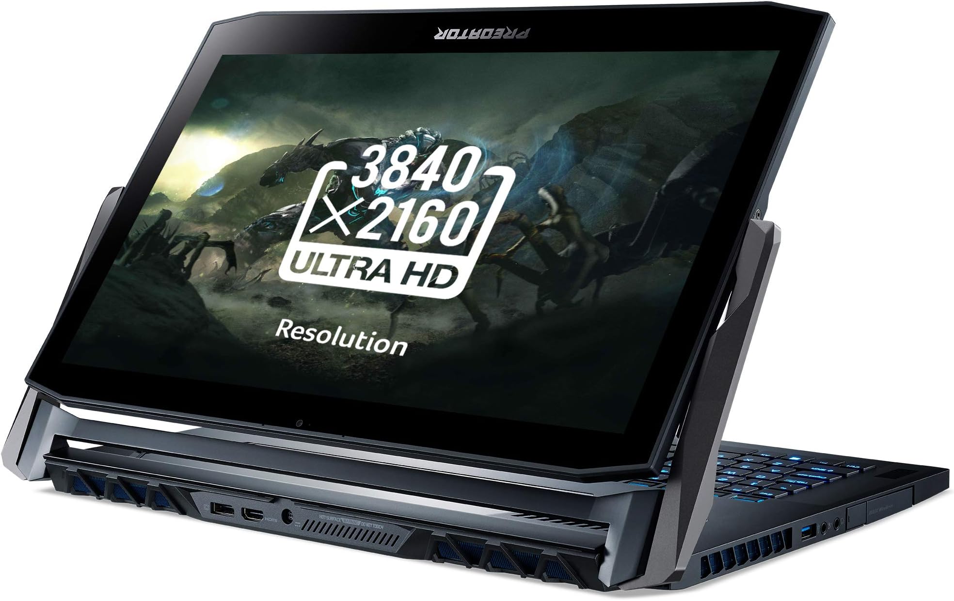 acer Predator Triton 900 PT917-71 17-inch Convertible Gaming Laptop - (Intel Core i7-9750H, 16GB RAM, 2 x 512GB SSD in RAID, Nvidia GeForce RTX 2080, Ultra HD Touchscreen Display, Windows 10, Black)