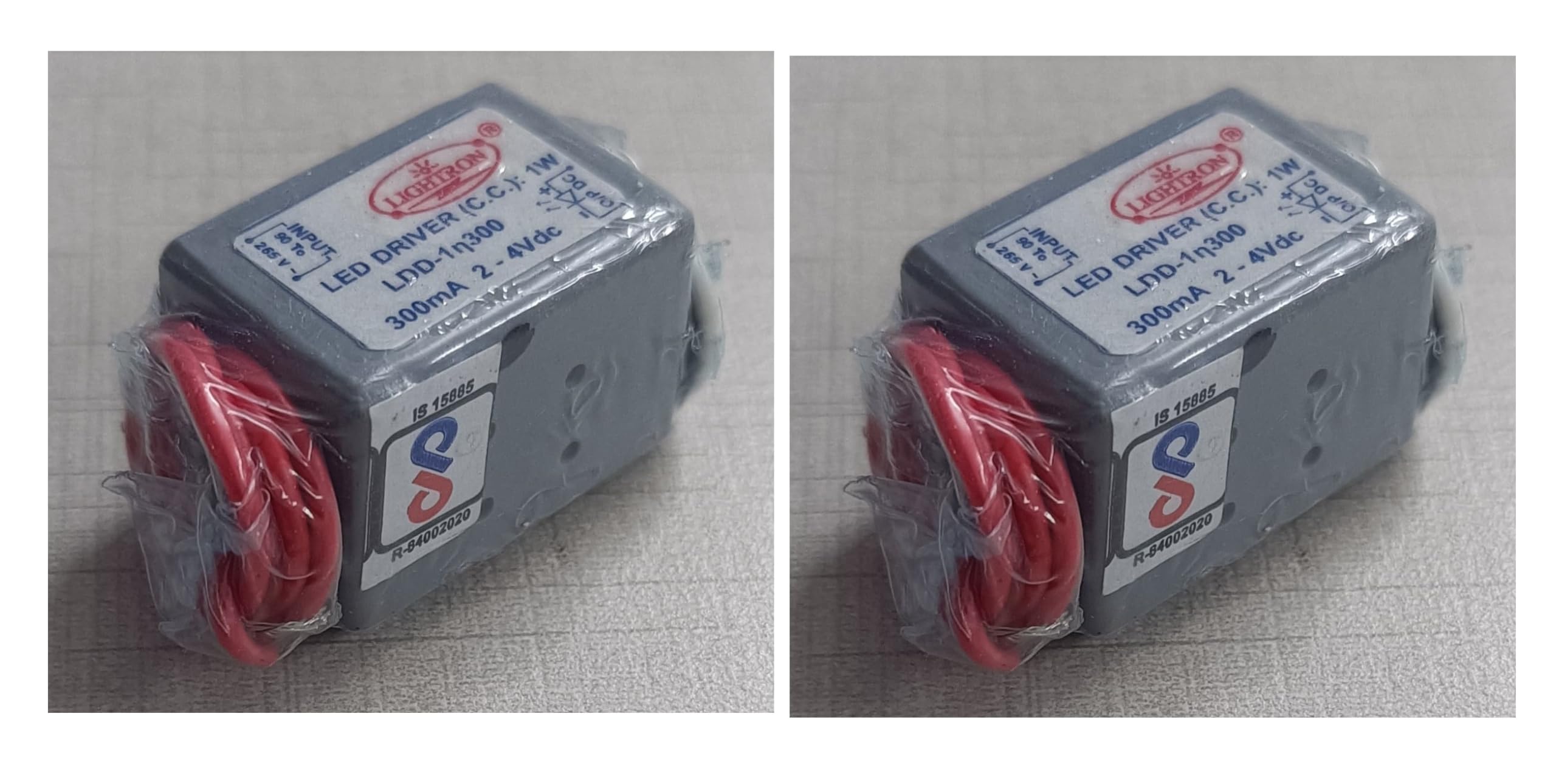 1W Small Led Driver, Input AC 85-265V Output 2-4V DC 300mA, Power Supply Driver Connector LED Lamp Driver, for Most DC 2-4V Equipment, Light Emitting Module Signs, Cabinet Lights, Led Strips (3)-picture-27