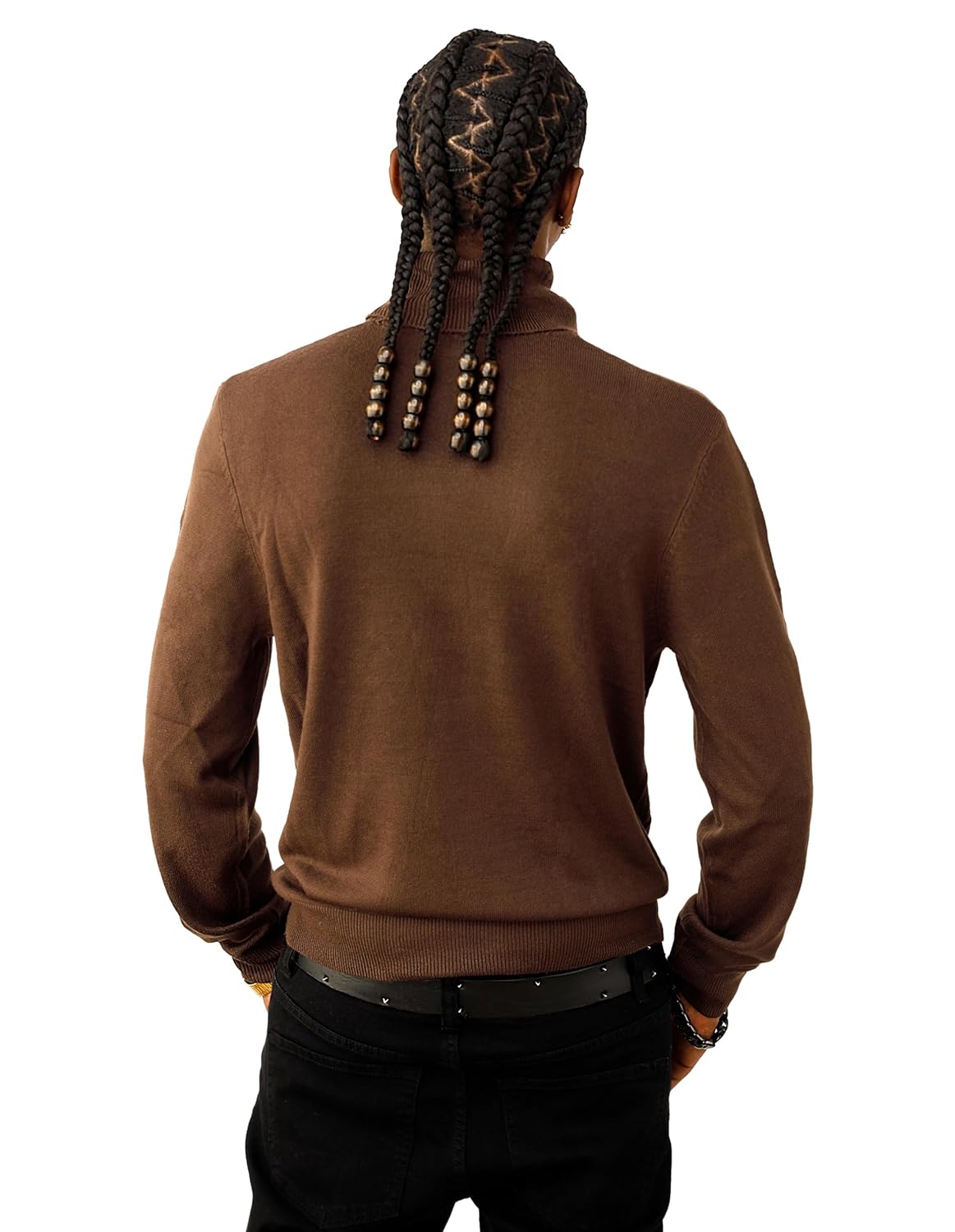 SLAYYY Braiding Hair Extension | Shadow #1B | Non Toxic Synthetic Braiding Hair | Pre-Stretched | Pre- Feathered | Synthetic Braiding Hair 3 Packs