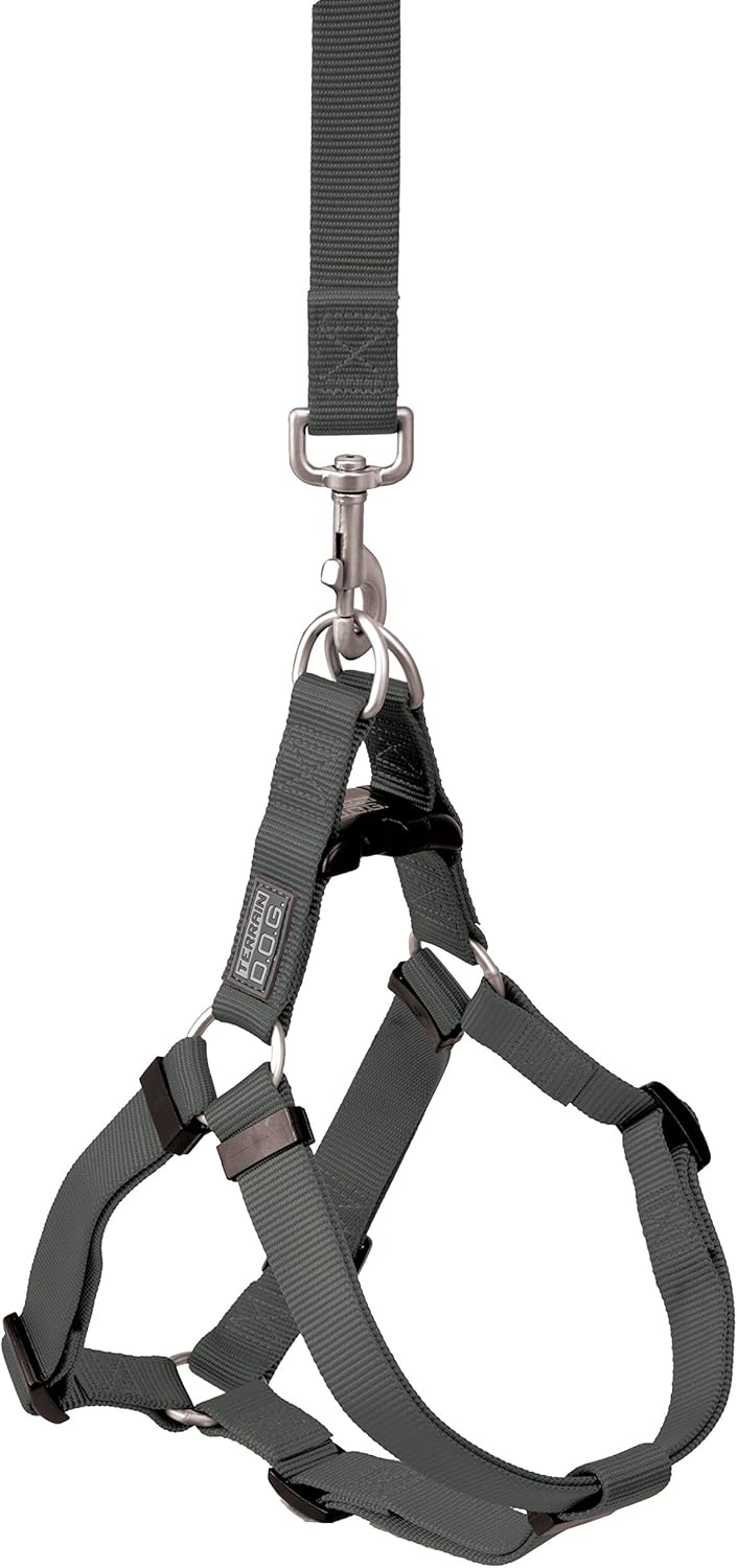 Terrain D.O.G. Nylon Dog Harness Red, Medium, 16-25 inch Girth Size