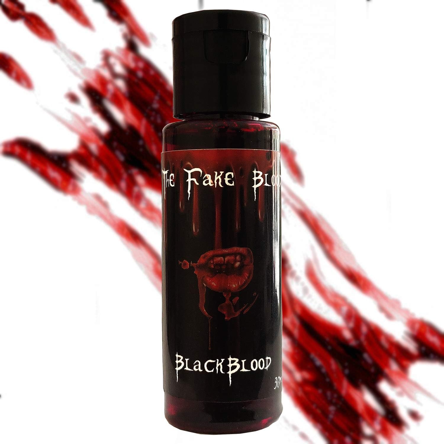 Blackblood The Fake Blood 60ml for Horror Fake Blood Scary Prank & Halloween Party (Bloodyred) (30ml)