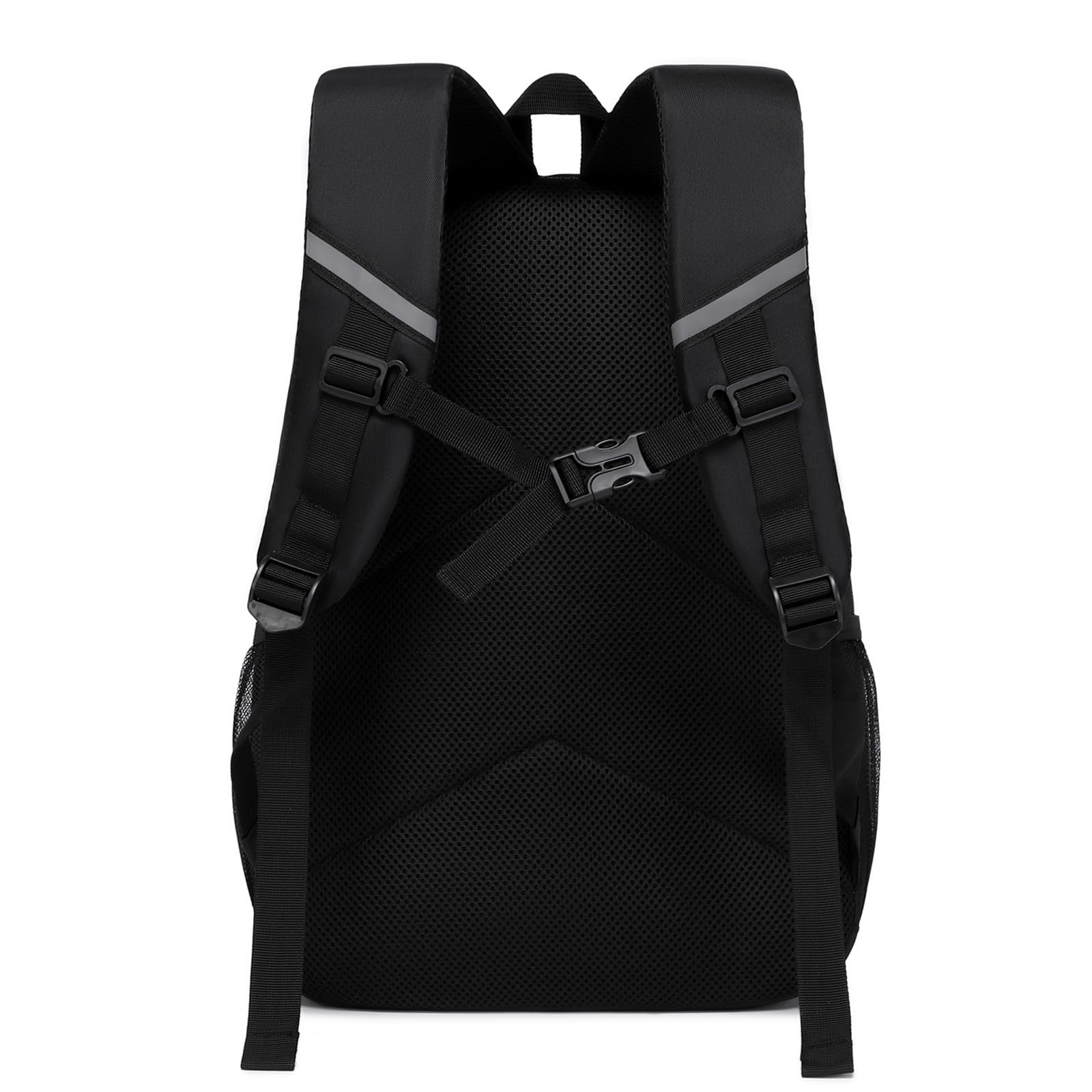 Yvechus Kids Backpack Lunch Box Set Kindergarten School Backpacks 3-6 Years for Boys and Girls with Chest Buckle (Set Navy Blue, Medium-15 H)