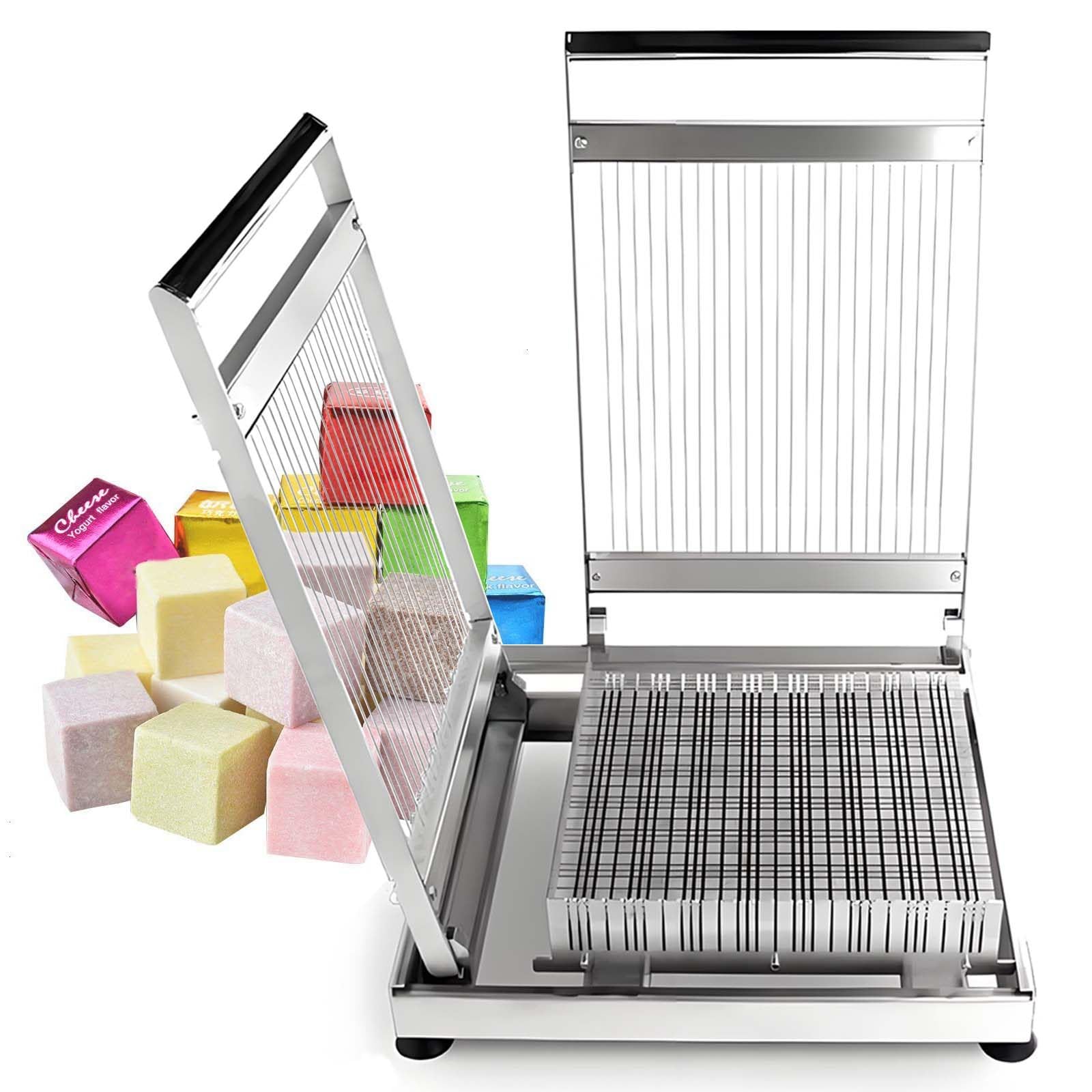 Máquina cortadora de caramelos para trufas y caramelos blandos, ideal para caramelos y caramelos de gomita, tabla de cortar dulces eficiente