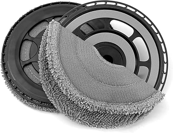 Roborock Saros 20、交換用メインブラシカバーとモップホルダーセット、ロボット掃除機アクセサリー、取り付け簡単、耐久性のある部品と互換性があります。