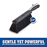 Vista 3 de Carlisle FoodService Products 3625803 Fireplace/Bench Brush, 8", Black