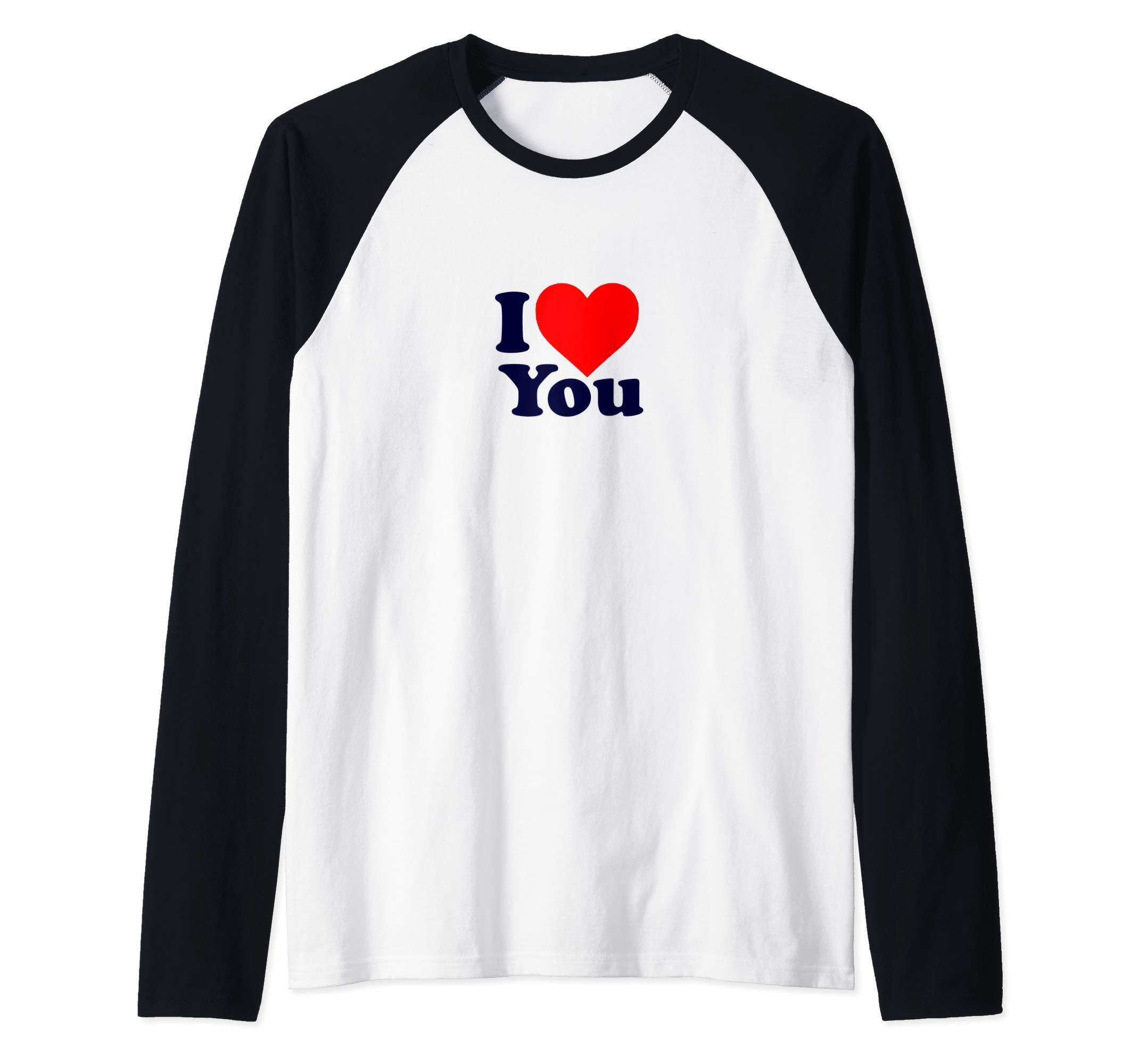 I-Heart-You Raglan Baseball Tee