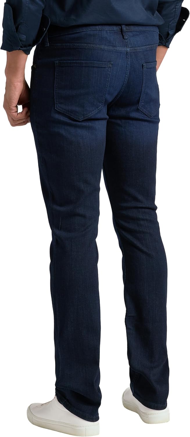 True Classic Stretch Jeans for Men, Slim and Straight Fit Men's Stretch Jean - Image 9