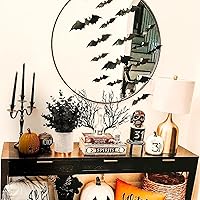Vista 3 de Paquete de 2 Plantas Falsas de Eucalipto Negro Pequeñas Plantas Falsas en Maceta Plantas Artificiales para Decoraciones de Halloween Estante