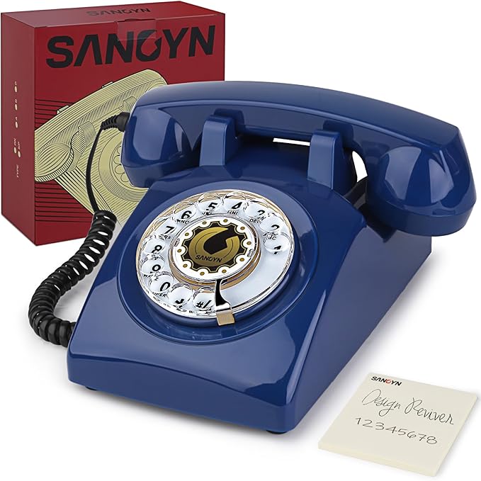 Sangyn Retro Rotary Dial Phone Sangyn 1963s Vintage Zimbabwe