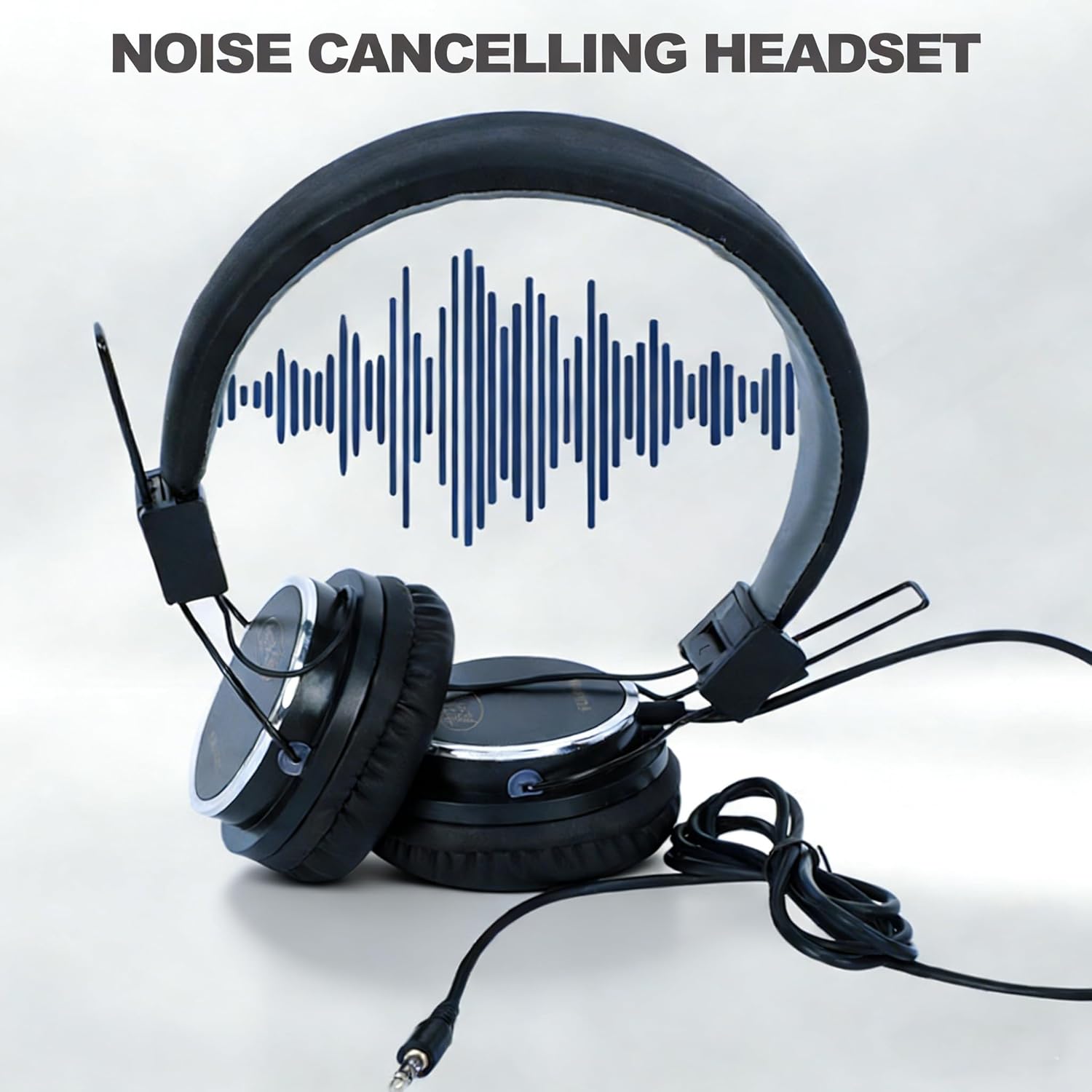 Underground Water Leak Detector, Adjustable Sensitivity Non-Destructive Metal/Plastic Water Pipe Leak Detector Locator for Commercial Residential Plumbing Floor Heating, Noise-Cancelling Headset