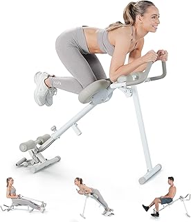 WONDER CORE Pro Max, máquina de abdominales para entrenamiento de estómago, equipo de entrenamiento de abdominales para entrenador de gimnasio en casa, equipo de ejercicio 4 en 1, remo, prensa de