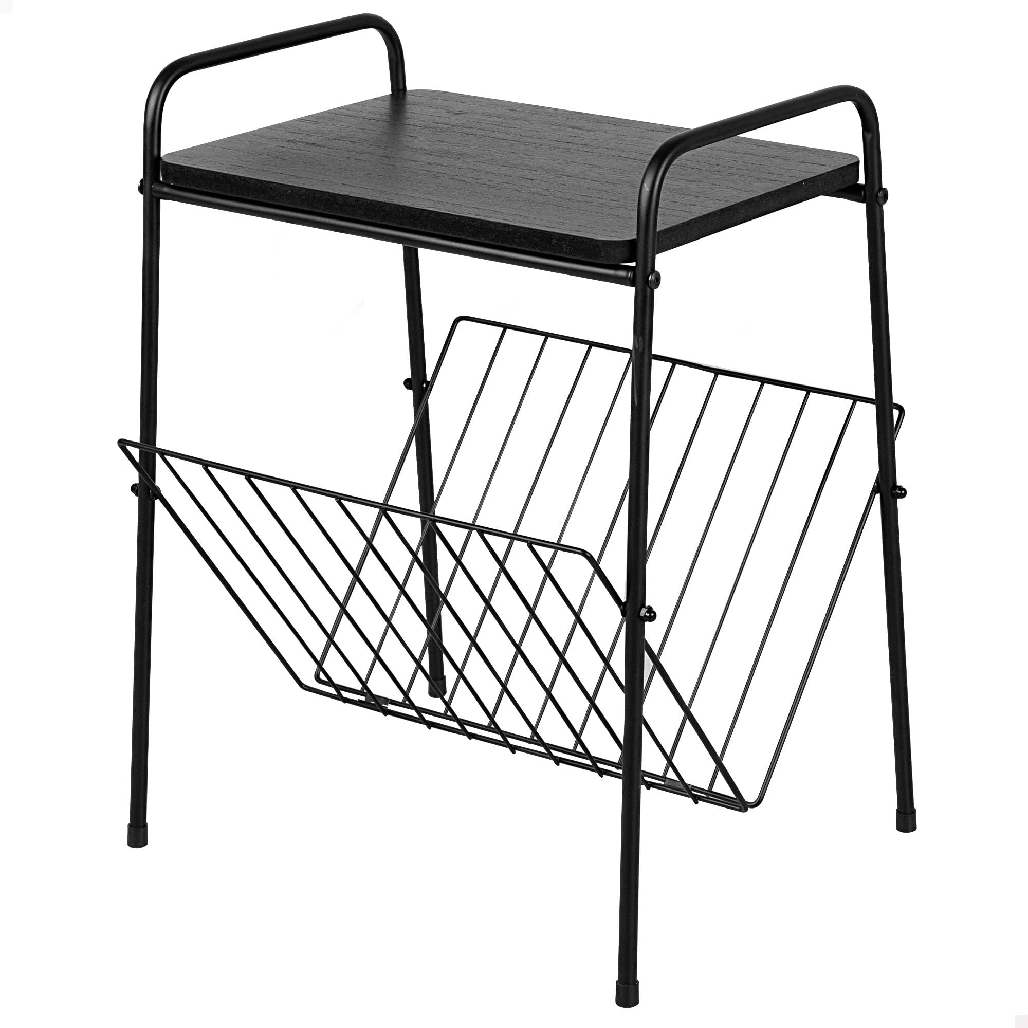 Table d'appoint avec porte-revues AKTIVE Max Home 18506, rangez vos magazines et libérez de l'espace