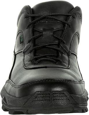 ROCKY Priority Duty Shoe, Black, Size 11.5(M)