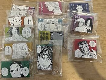 冨樫義博展　アクリルバッチ　50個 冨樫義博展 ヒールキャラ アクスタ アクリルバッジ ハンター
