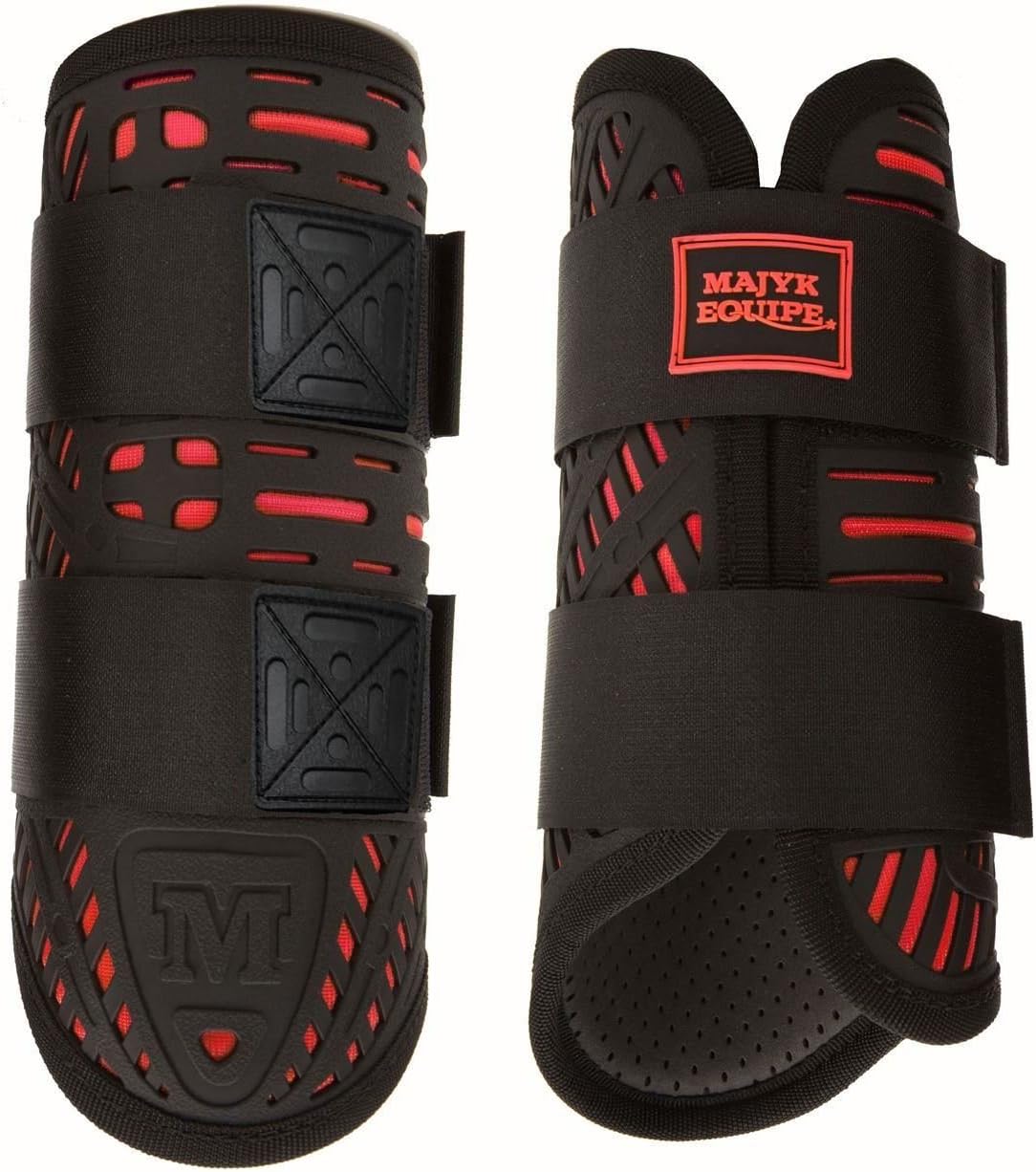 Majyk XC Elite Cross Country Hind Boots Med Red