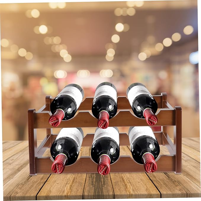 Estante Colgante para Vinos SHOWERORO, Ahorra Espacio, Capacidad 1 Botella miniatura 2