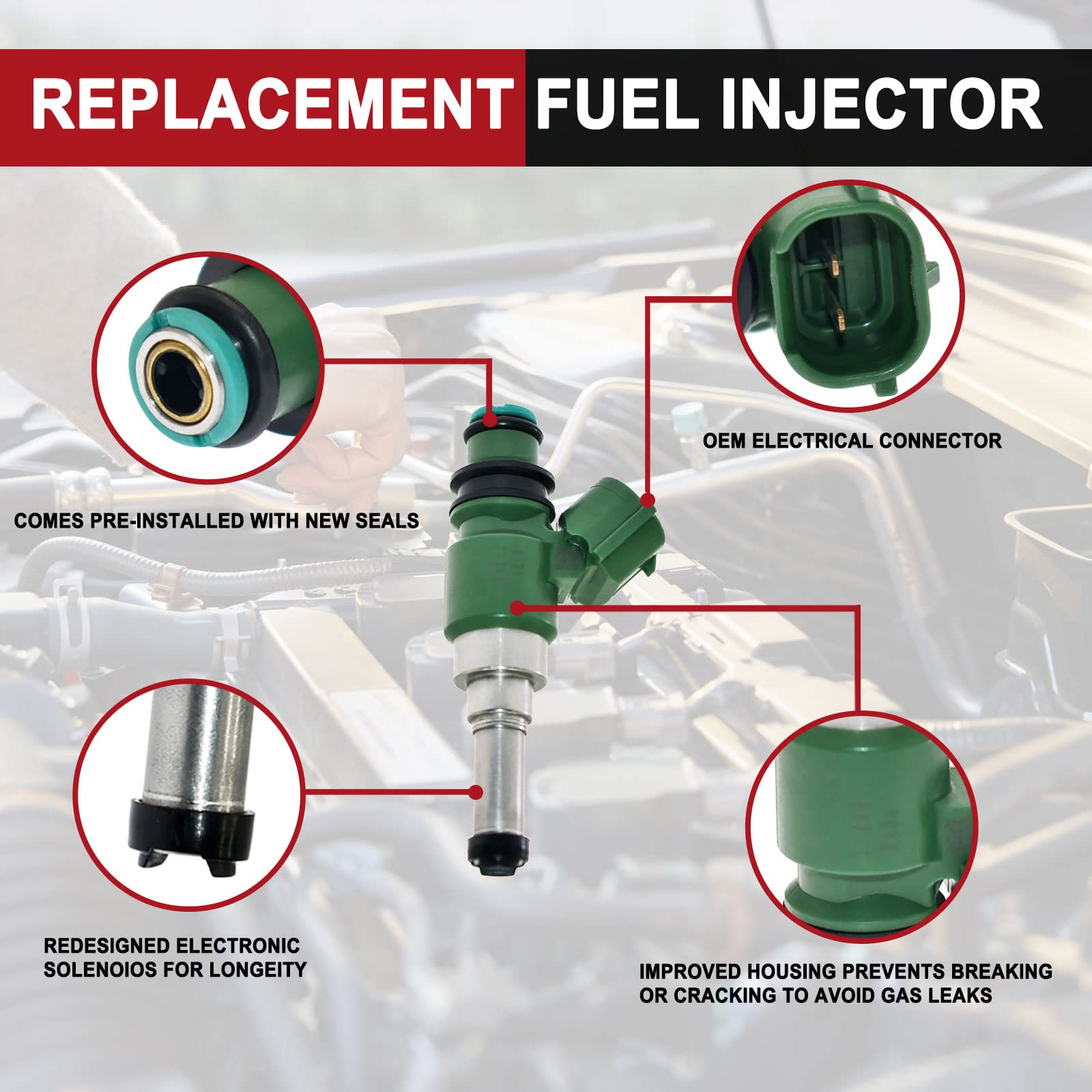 Amazon.com: Fuel Injector 3B4-13761-00-00 Compatible With Yamaha