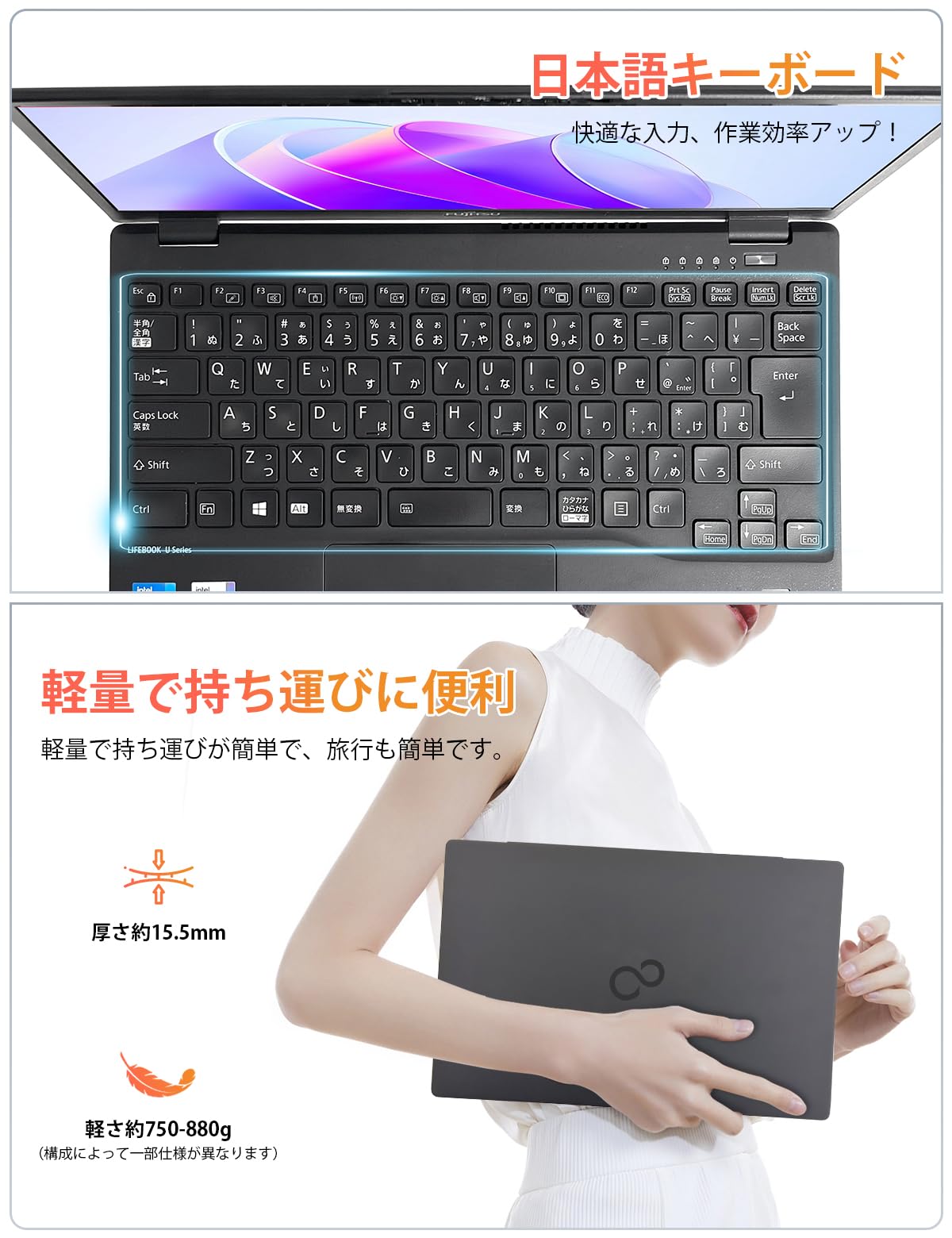 Amazon.co.jp: 【整備済み品】富士通 中古 ノートパソコン U9311/超