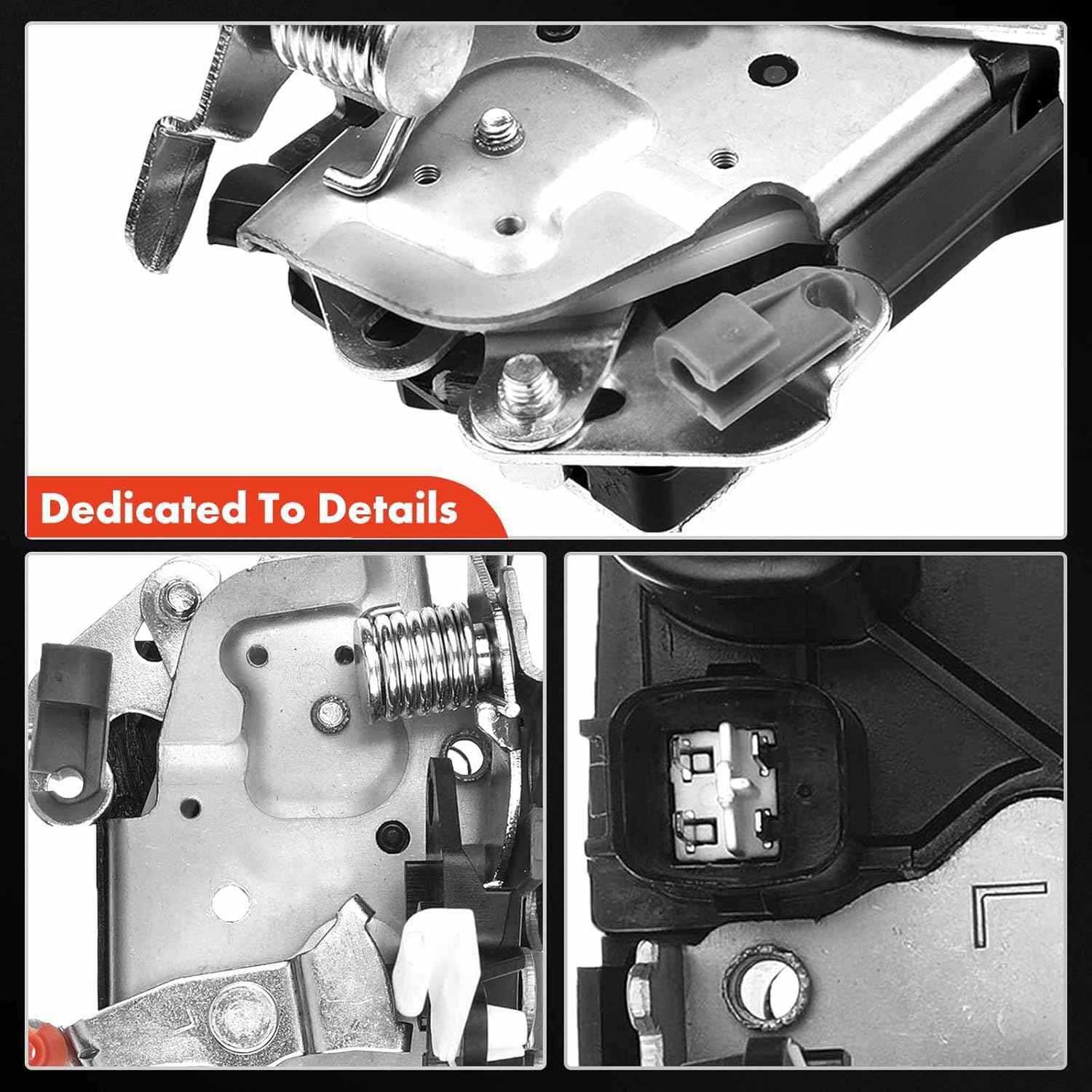 A-Premium Front Left Driver Side Door Lock Actuator Compatible with Chrysler Town & Country/Voyager 2001-2007, Grand Voyager 2001-2002 & Dodge Grand Caravan/Caravan 2001-2007