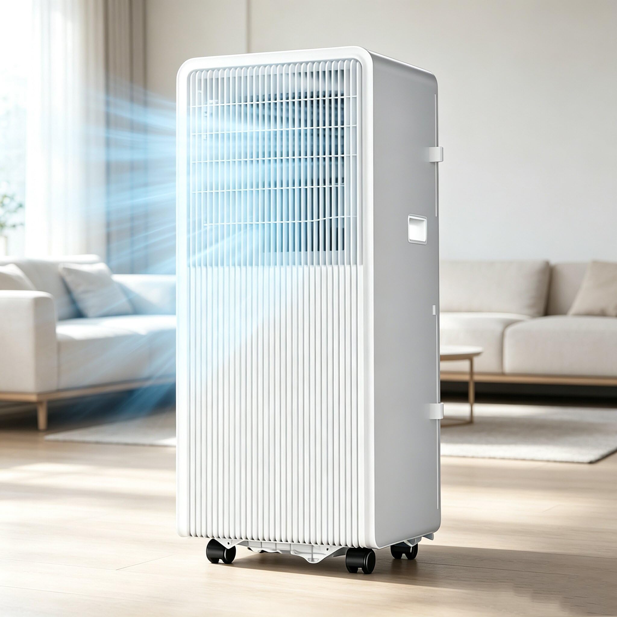 Klimatyzator | Przenośny klimatyzator z pilotem zdalnego sterowania i wtyczkami wtykowymi UK Energooszczędny system chłodzenia z zestawem instalacyjnym