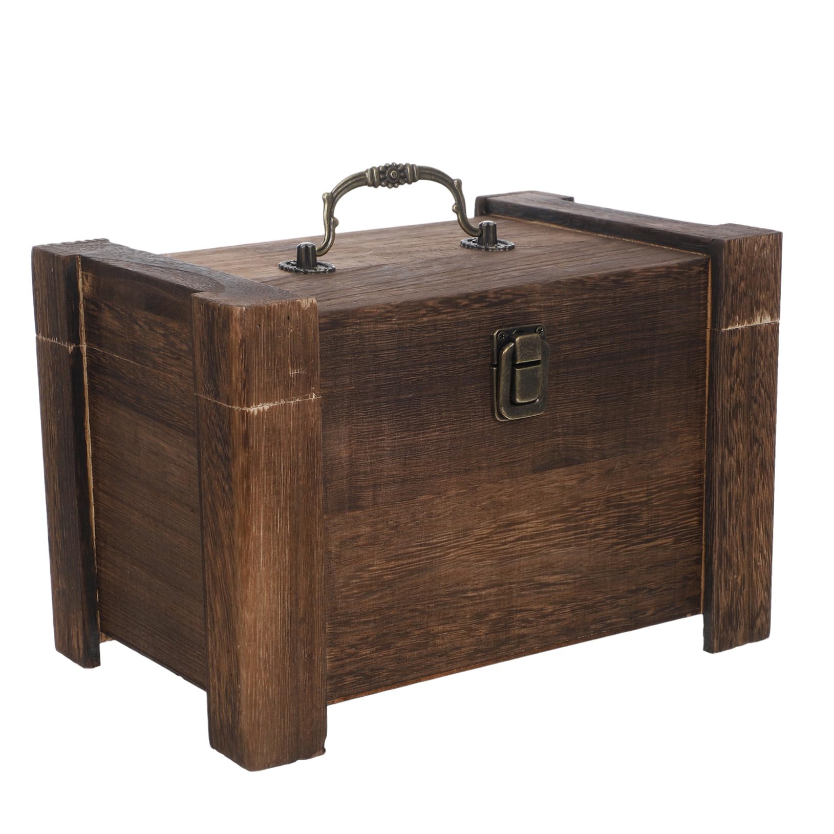 ULTECHNOVO Caja Organizadora de Té de Madera de Pino 24, 5x16, 5 X 17