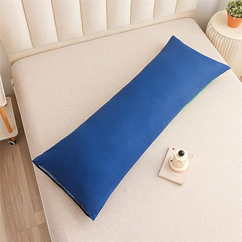 Miniatura 9 de Meeting Story Funda de almohada corporal para videojuegos con cierre de sobre para niños, niños y adultos (azul-verde)