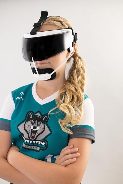 RIP-IT Softball Visor, Lightweight & Comfortable Softball Face Mask Visor, Fits All RIP-IT Defense Fielders Masks, Smoke Grey