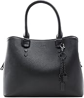 ALDO Legoirii Women's Faux Leather Tote Bag - Spacious Top Handle Purse with Zipper Closure & Shoulder Strap