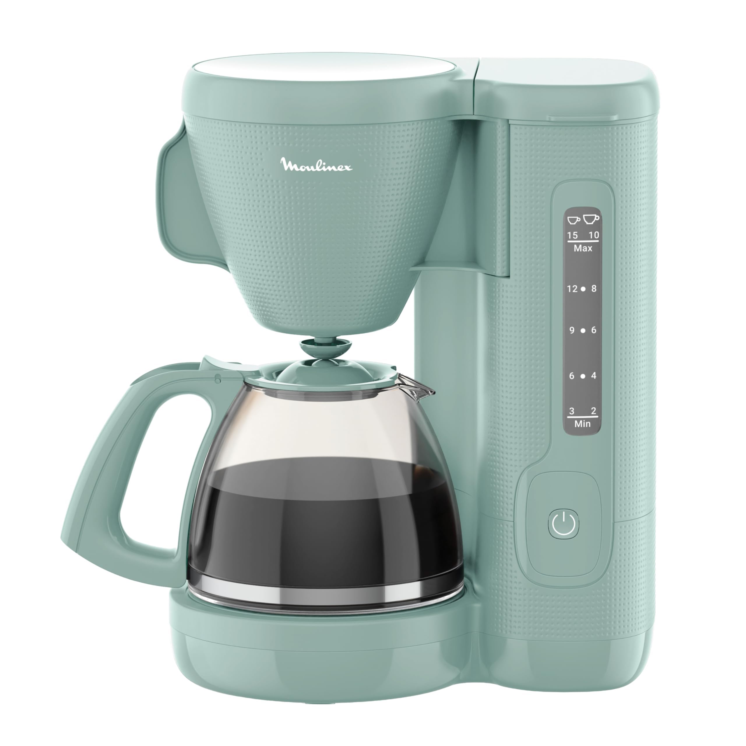 Moulinex Morning, cafetière filtre, 10-15 tasses, 1.25L