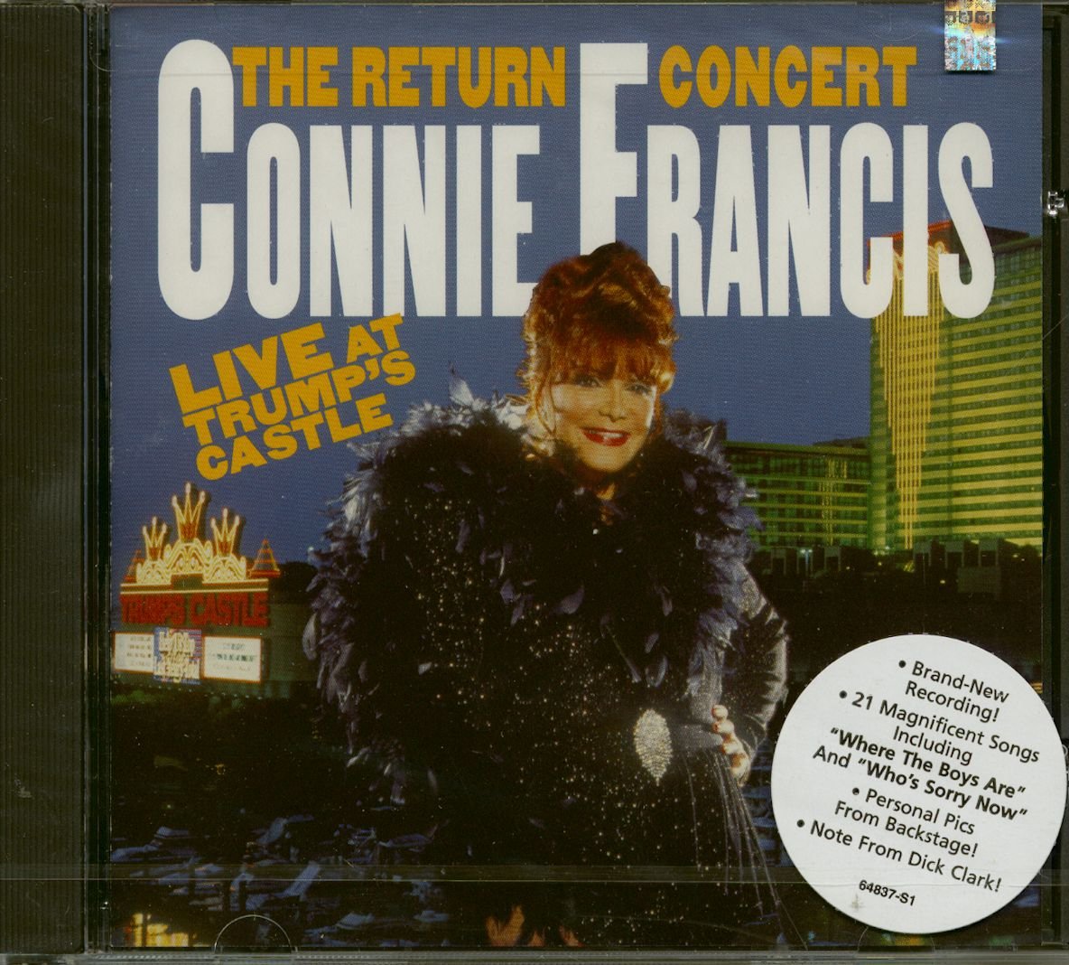 Return Concert: Live at Trump's Castle [Audio CD] Francis, Connie